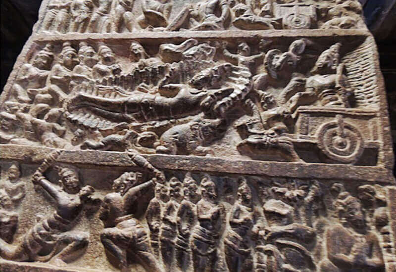 Mahabharata Frieze, Pattadakal